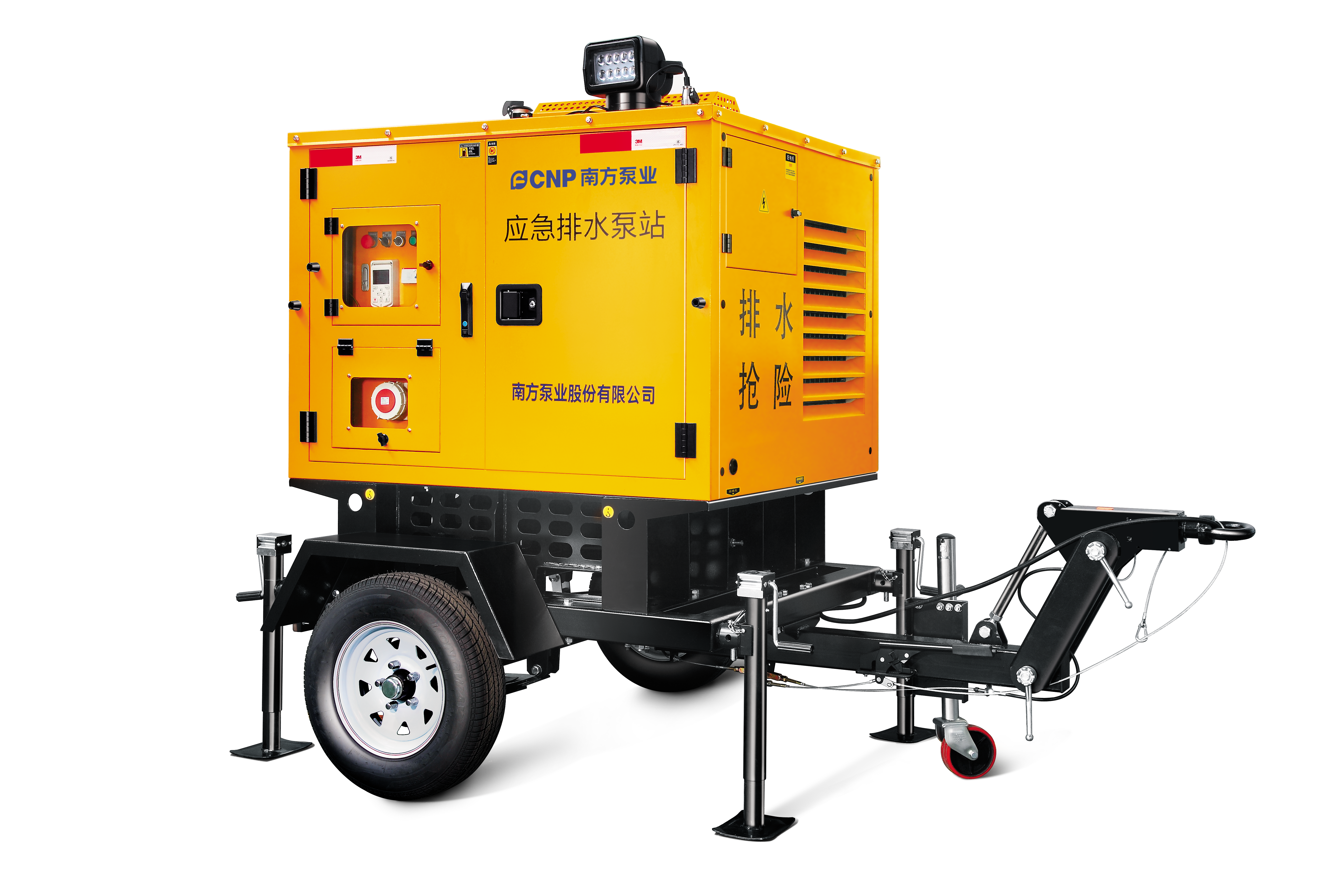 YPD拖車式移動排水泵站